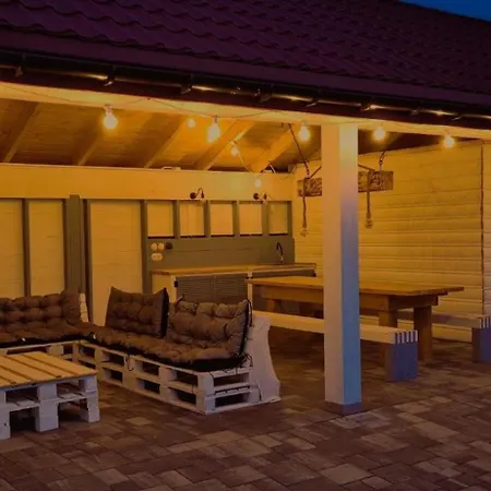 In Mit Grosser Terrasse Ferienhaus Rusinowo (Slawno)