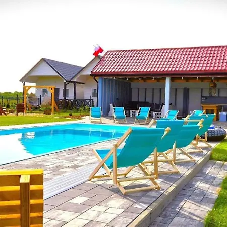In Mit Grosser Terrasse Rusinowo (Slawno)
